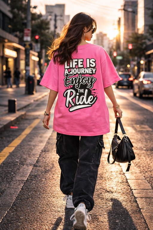 Life is journey Drop Tee