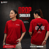 UNIFIT "Attitude Change" Oversized Drop Shoulder T-Shirt