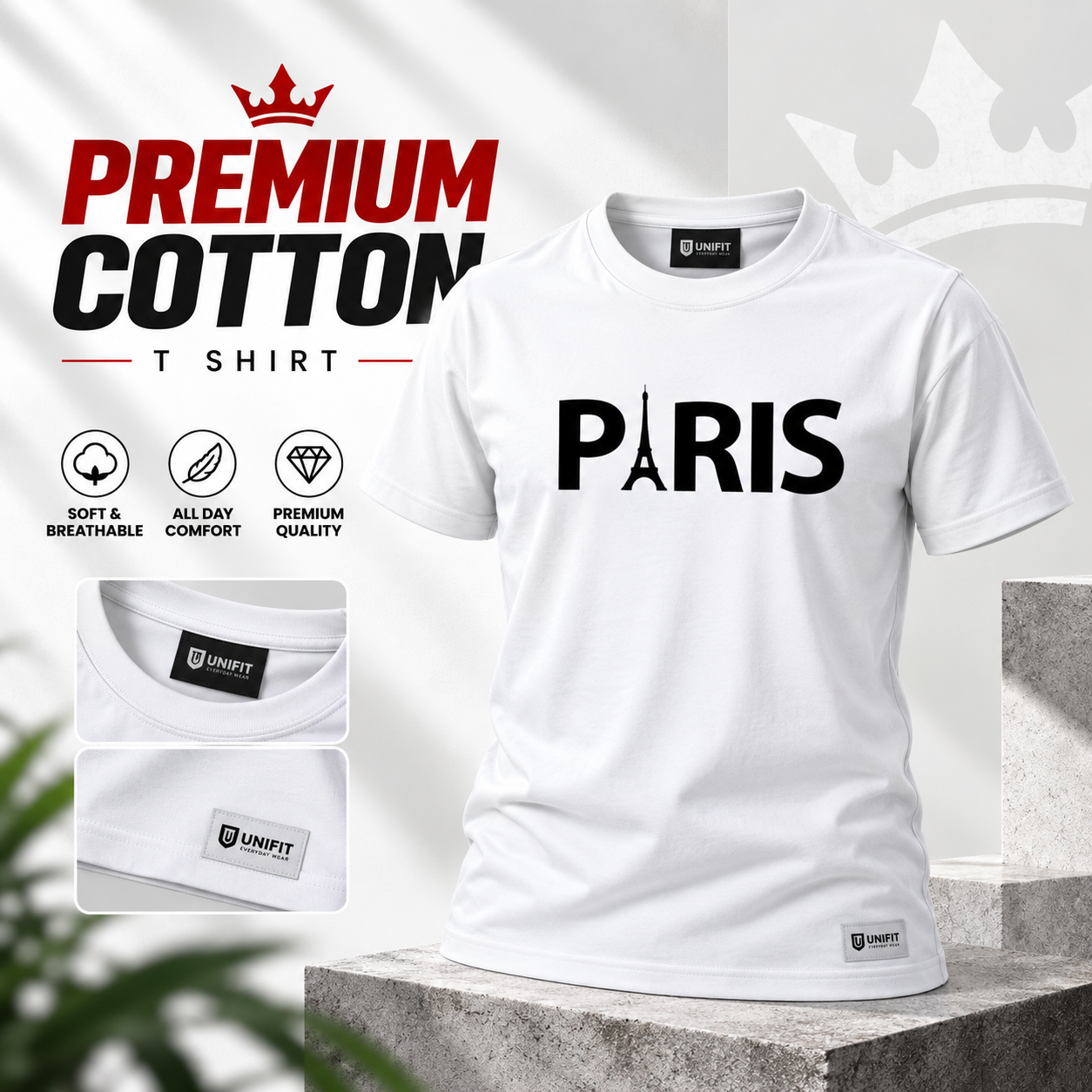 Unisex premium T-shirt-PARIS