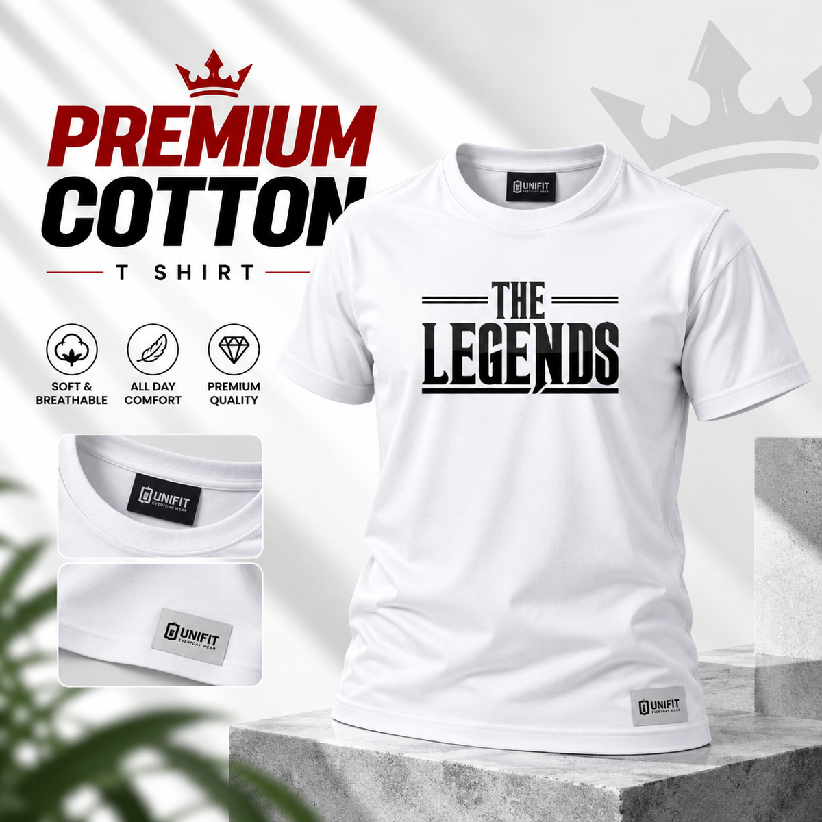 Unisex premium T-shirt-The Legends