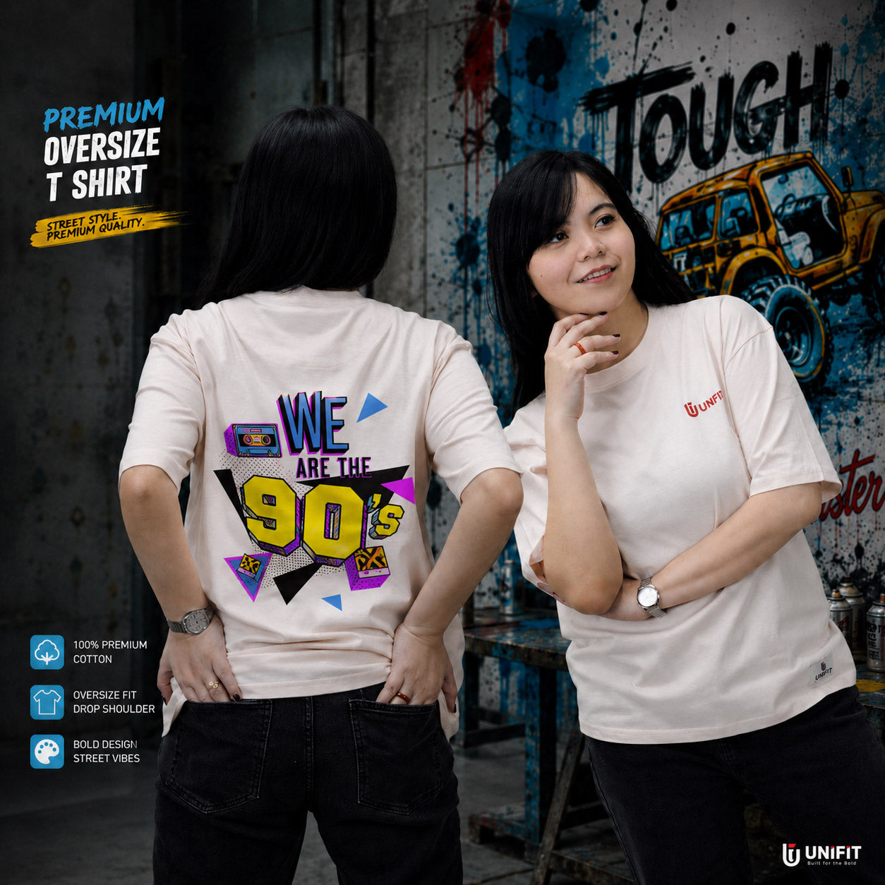 oversize 90's T shirt