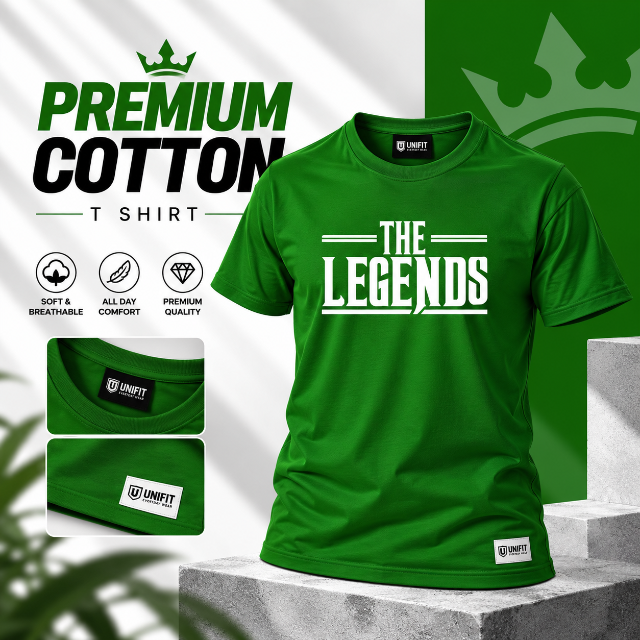 Unisex premium T-shirt-The Legends