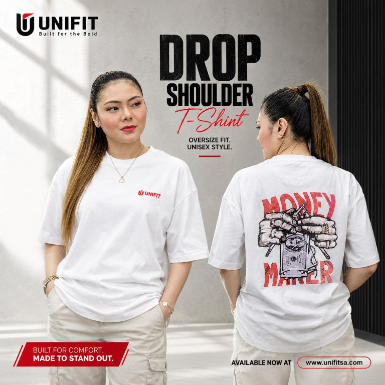 UNIFIT "Money Maker" Oversized Drop Shoulder T-Shirt