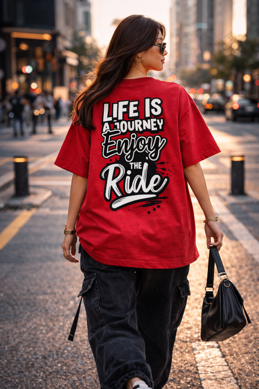 Life is journey Drop Tee