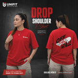 UNIFIT "Off The Wall" Skate Oversized Drop Shoulder T-Shirt