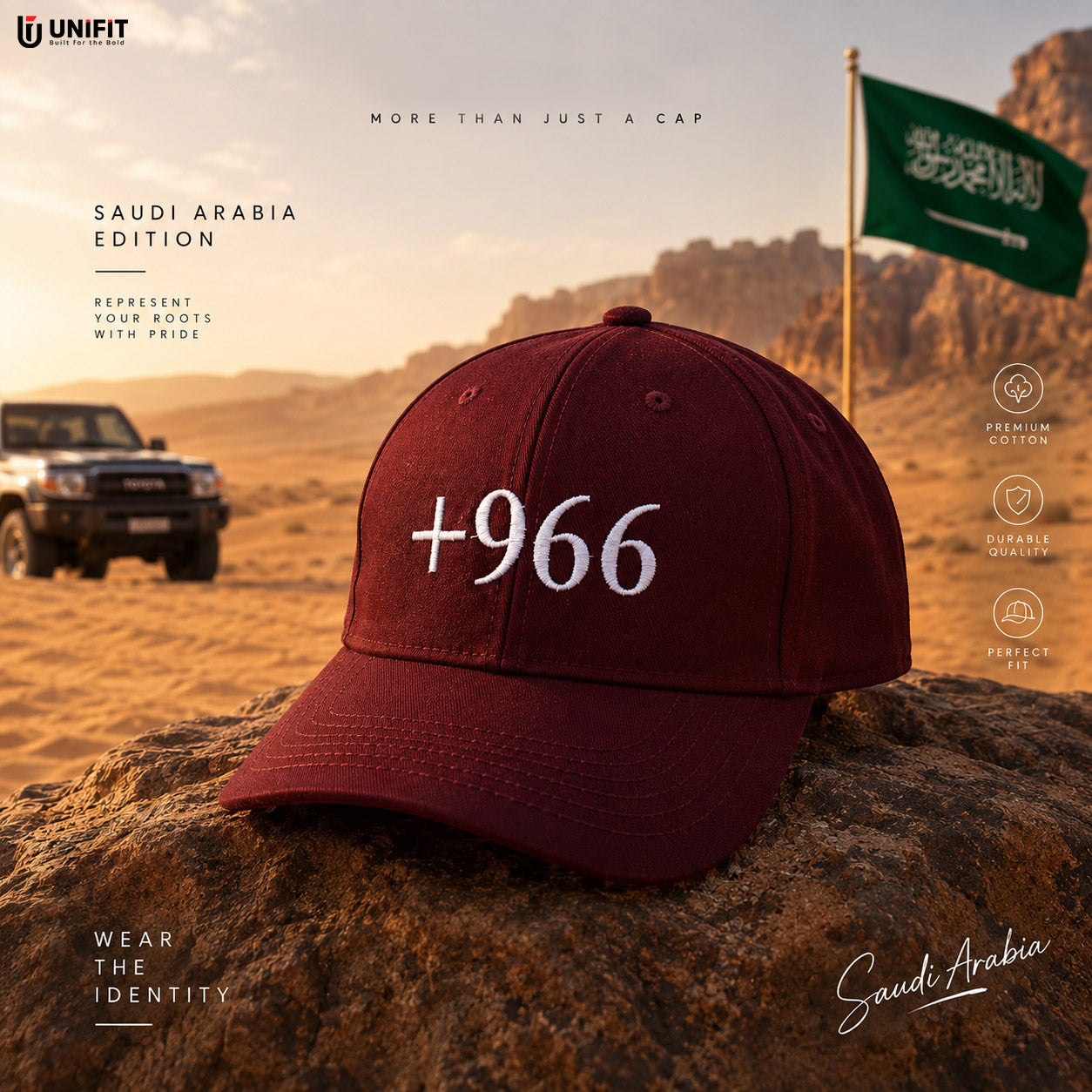 +966 cap