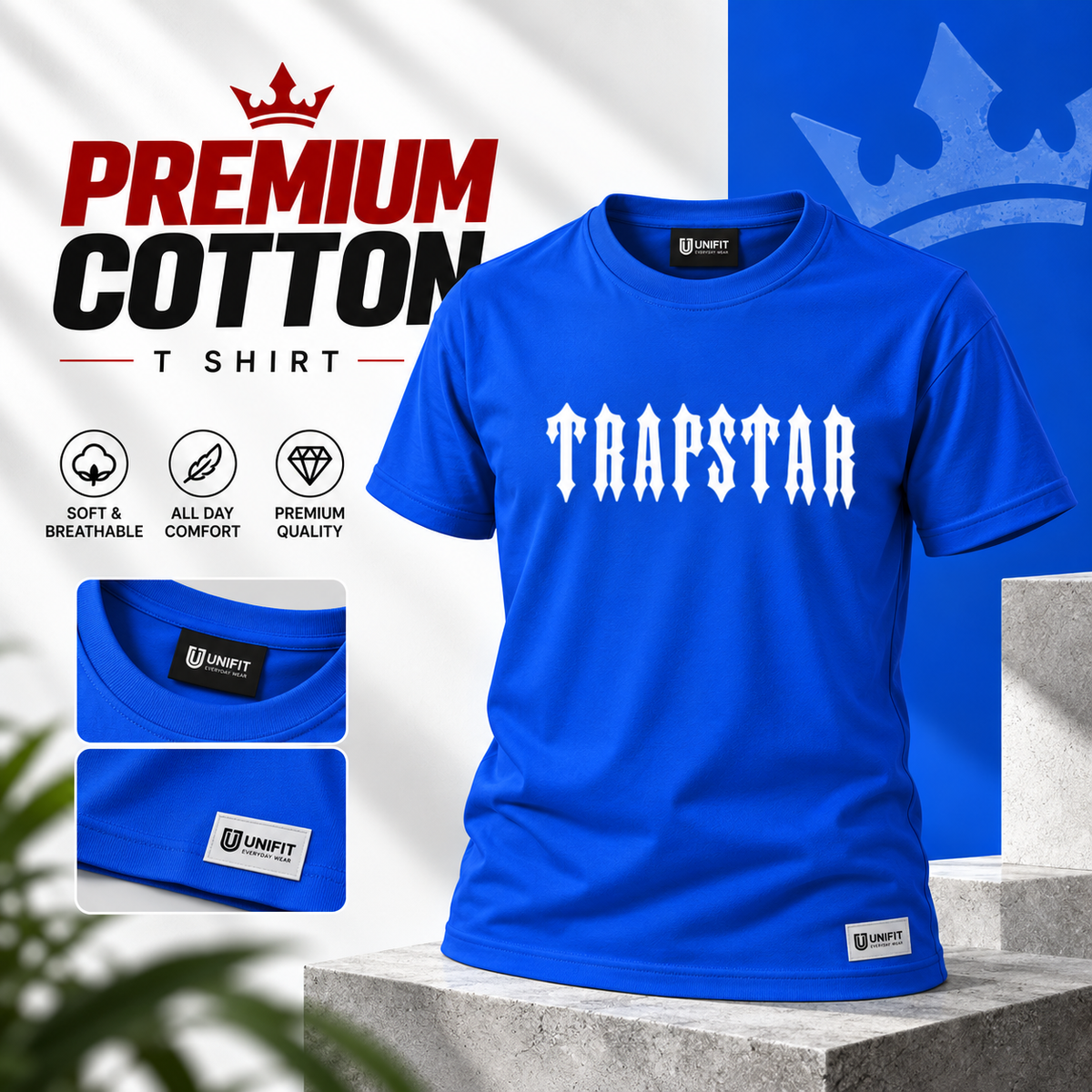 Unisex premium T-shirt-TRAPSTAR