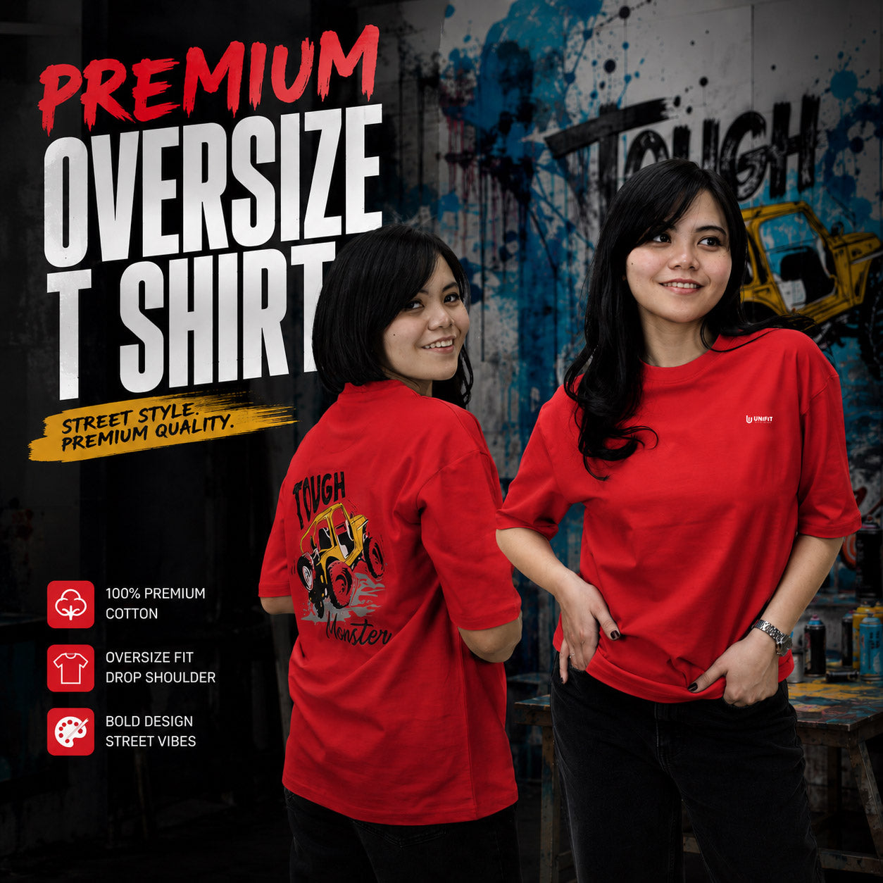 Though Oversize t shirt
