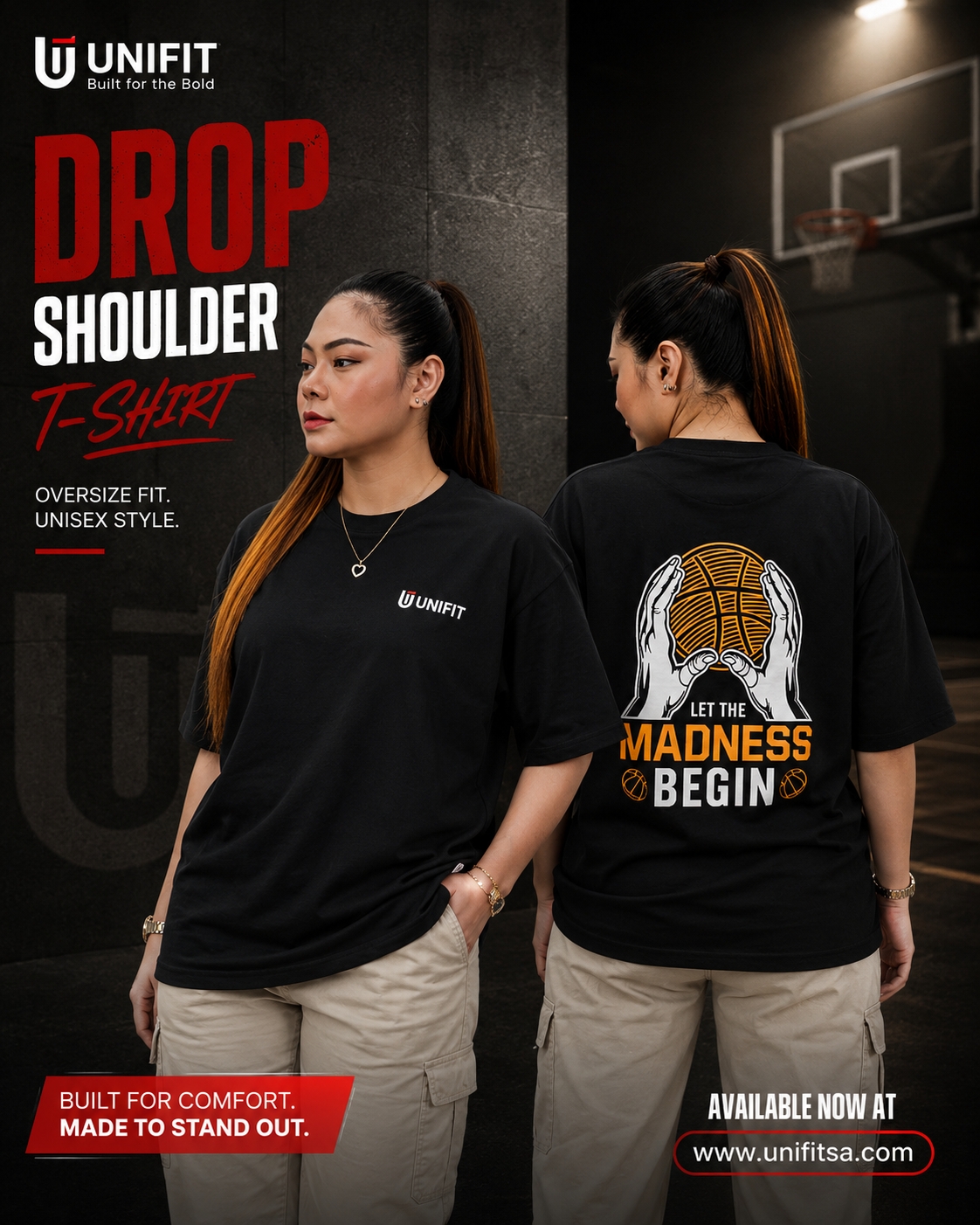 Madness Begin Oversized T- shirt